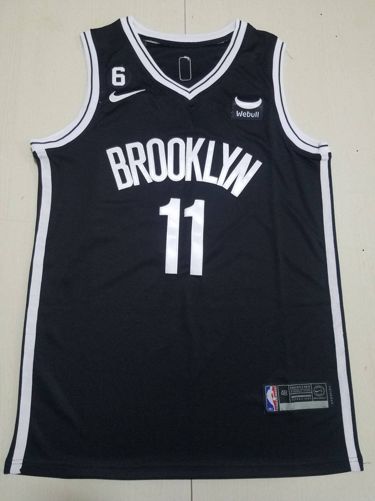 Men Brooklyn Nets #11 Irving Black 2022 Nike NBA Jersey->indianapolis colts->NFL Jersey